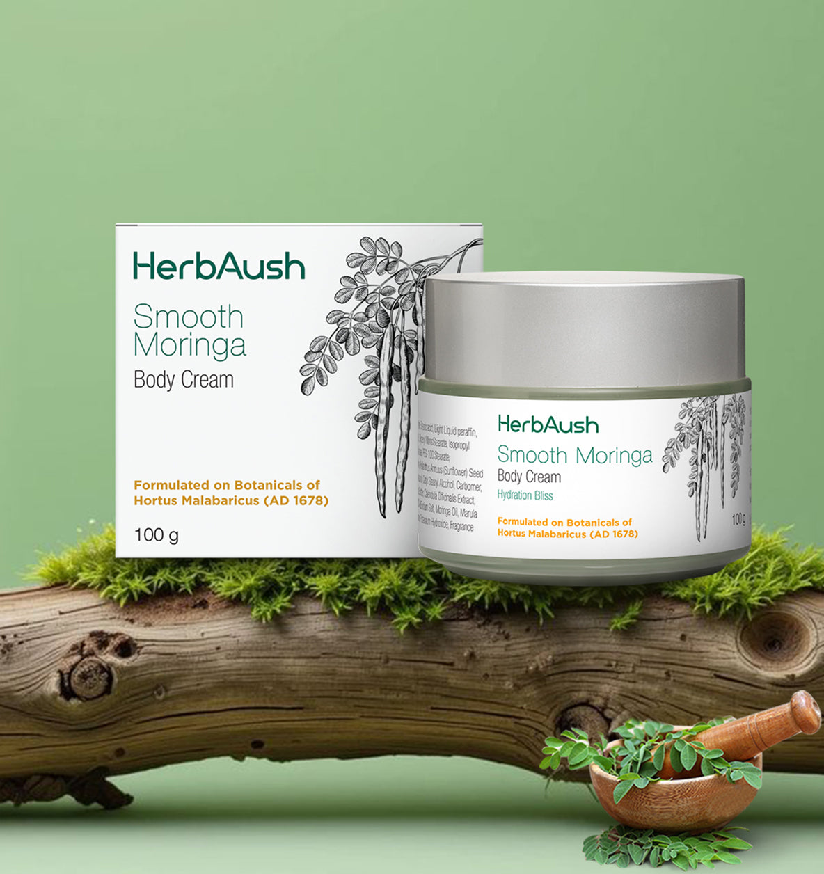 Smooth Moringa Body Cream 100g