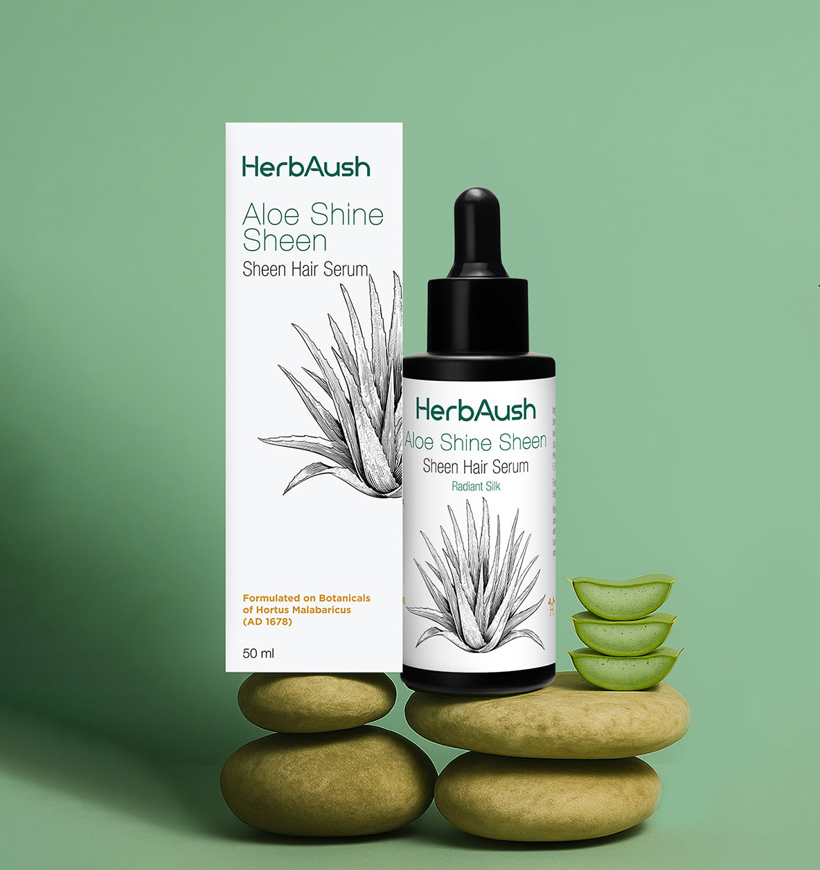 Aloe Shine Sheen Hair Serum