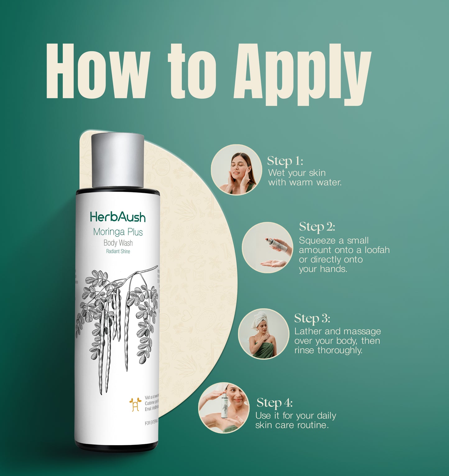 Moringa Plus Body Wash