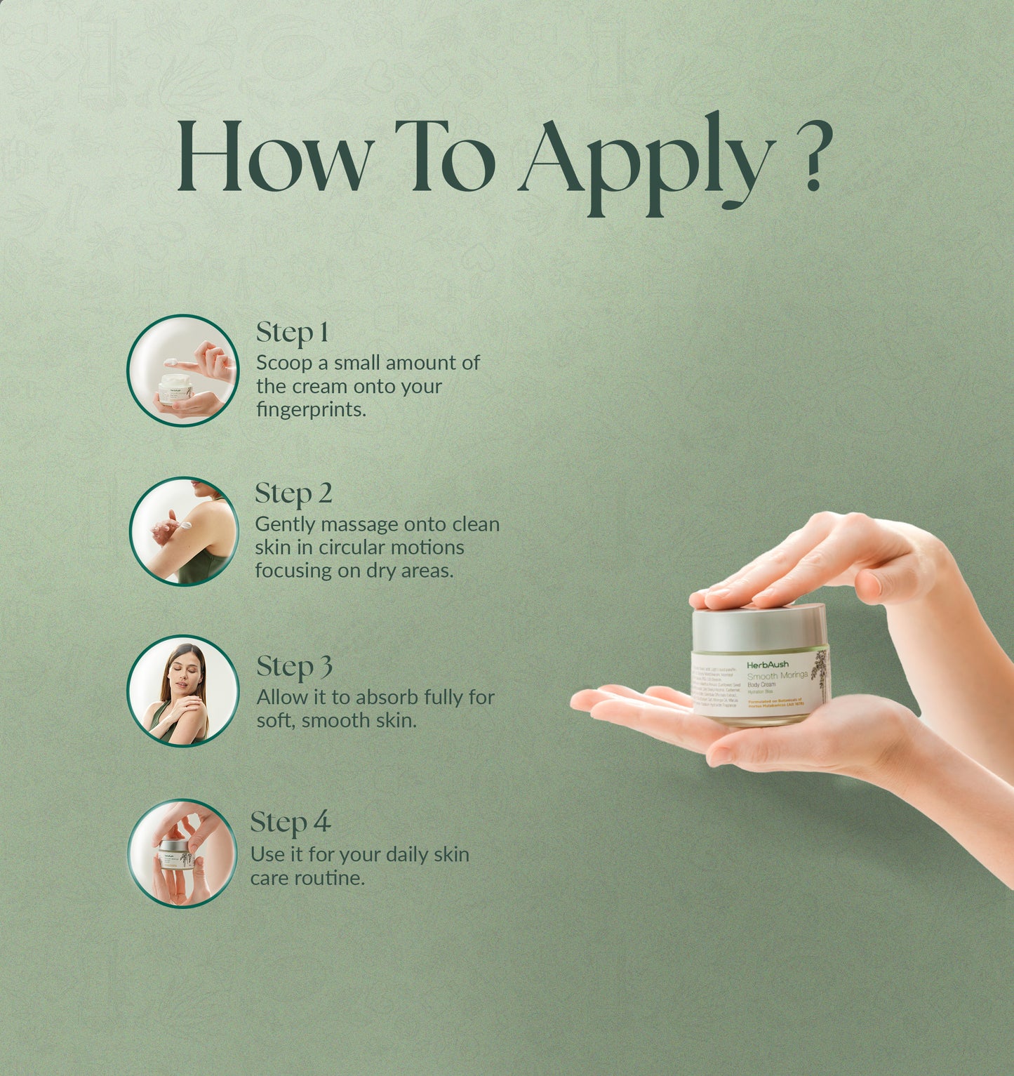 Smooth Moringa Body Cream 50g