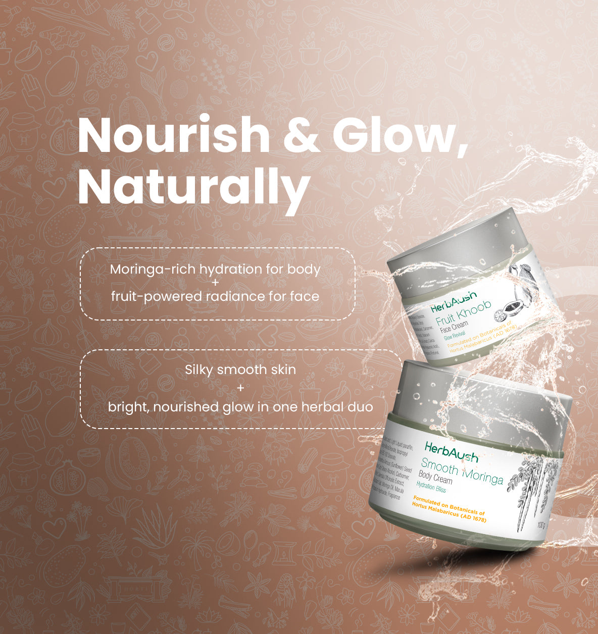 Buy 1 Smooth moringa Body cream & Get 1 Fruit khoob Face cream free