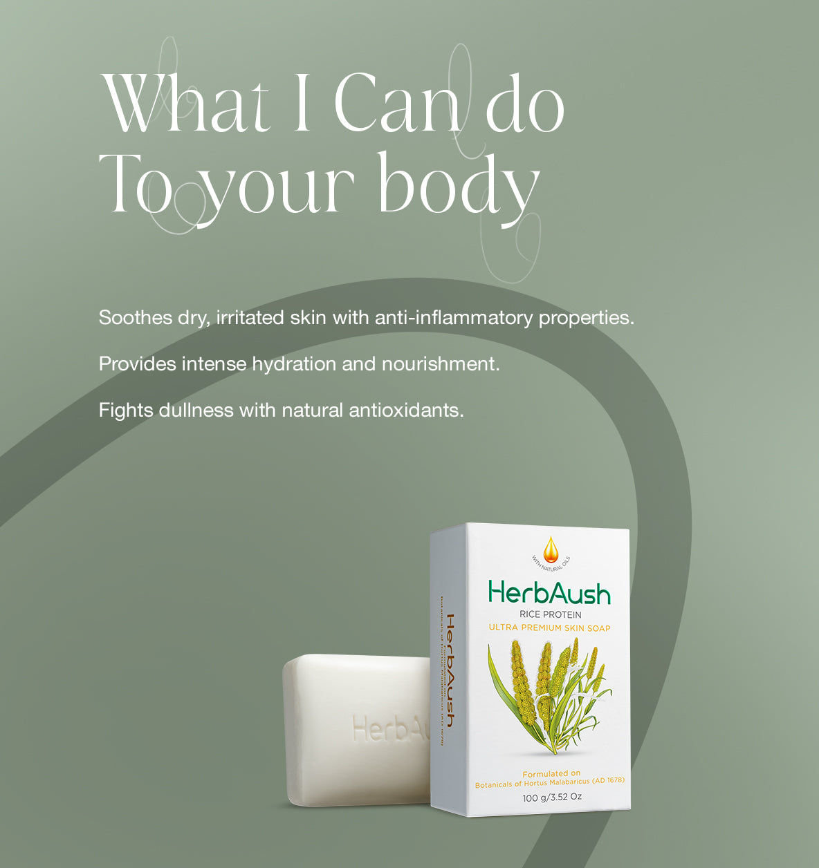 Mystic Boon Herbal Rice Protein Shower Bar