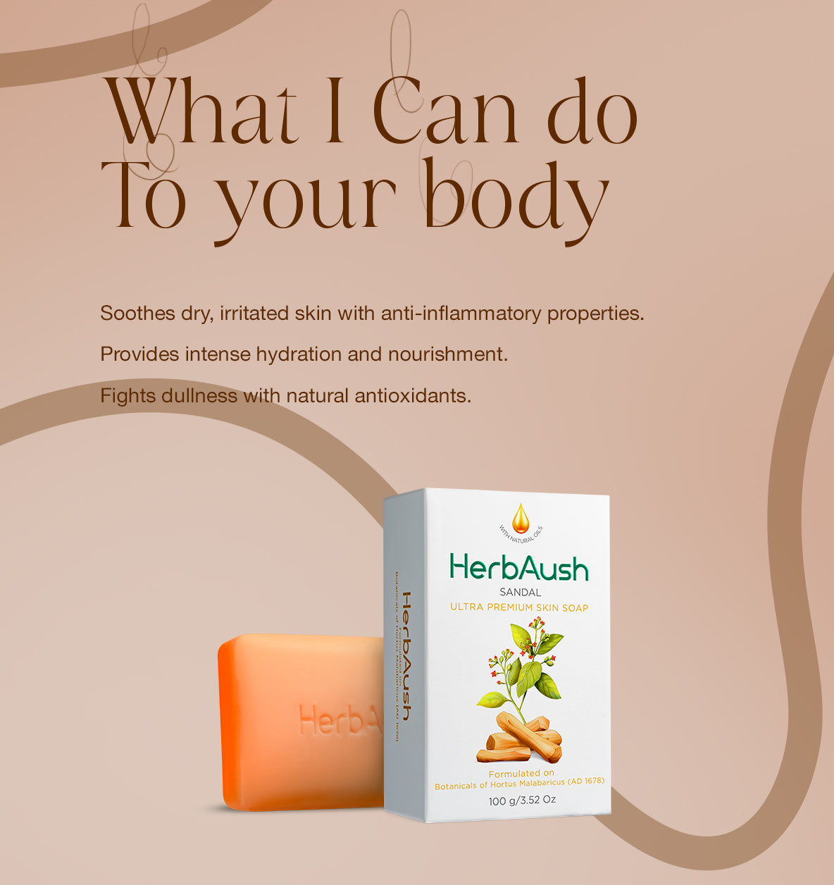 Mystic Boon Herbal Sandal Soap