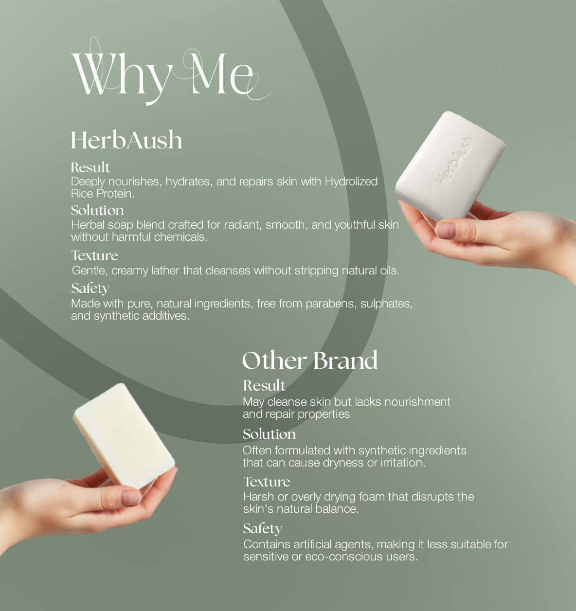 Mystic Boon Herbal Rice Protein Shower Bar