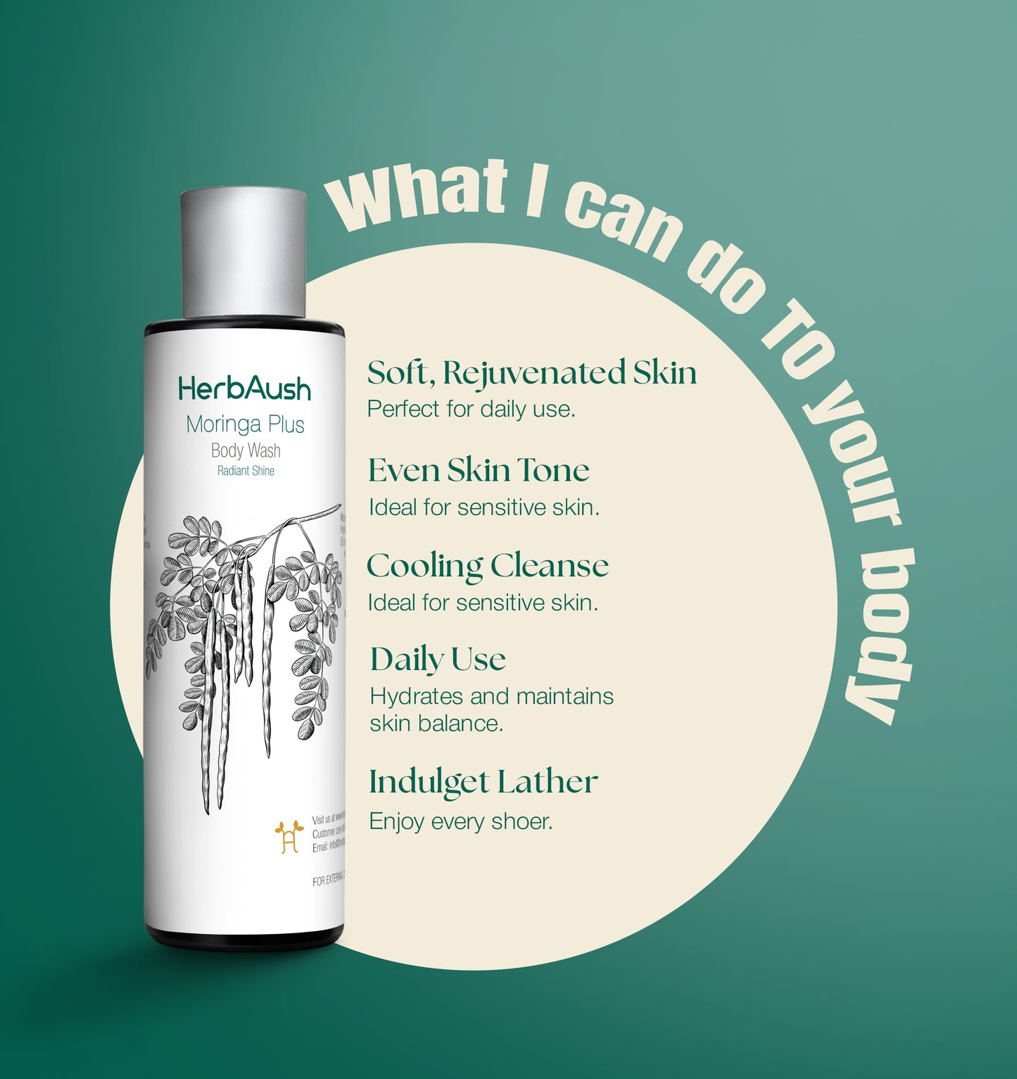 Moringa Plus Body Wash