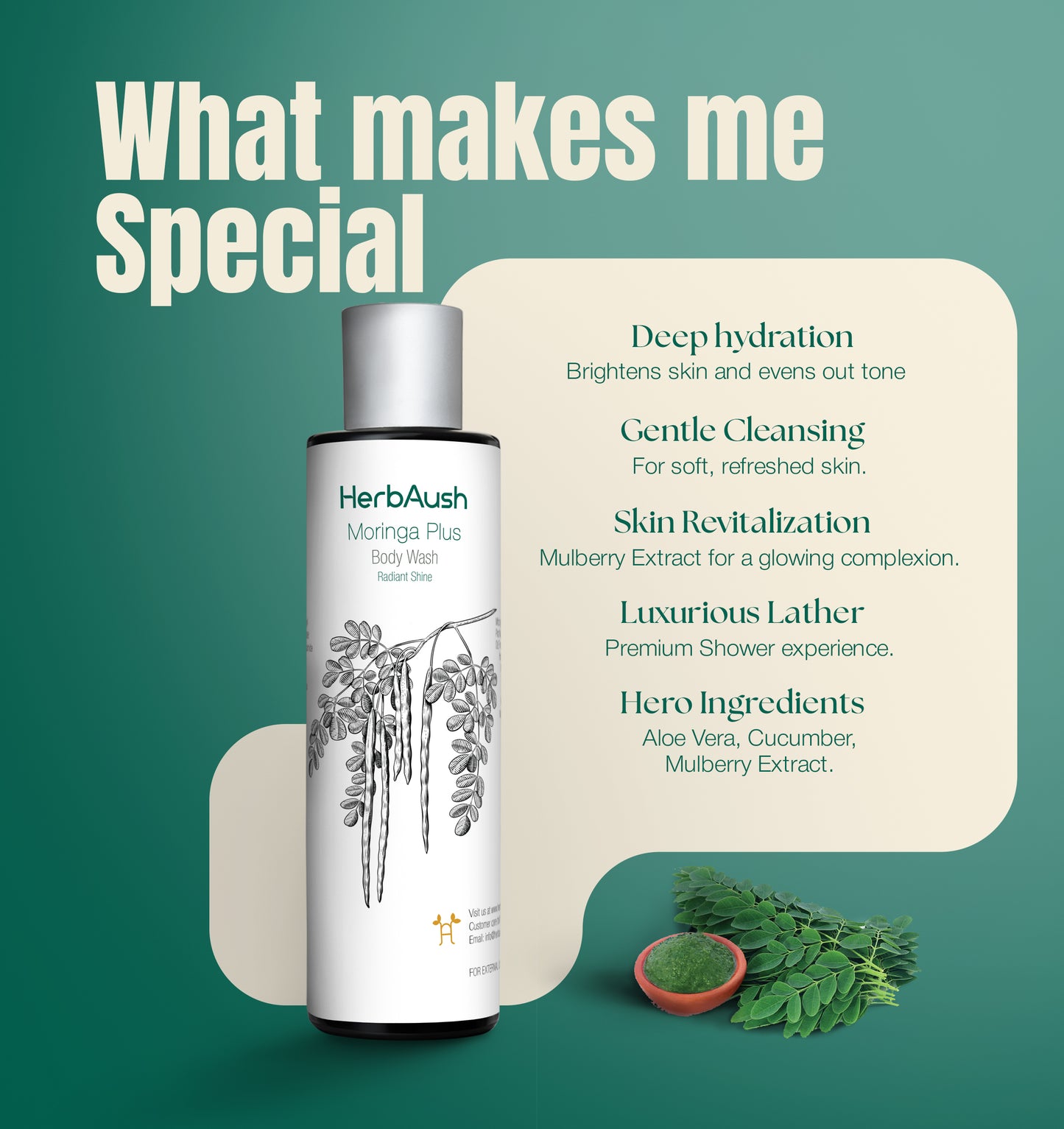 Moringa Plus Body Wash