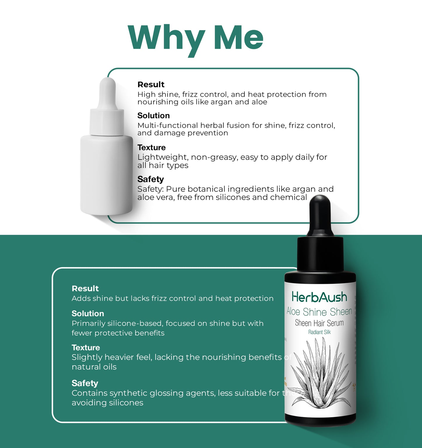 Aloe Shine Sheen Hair Serum