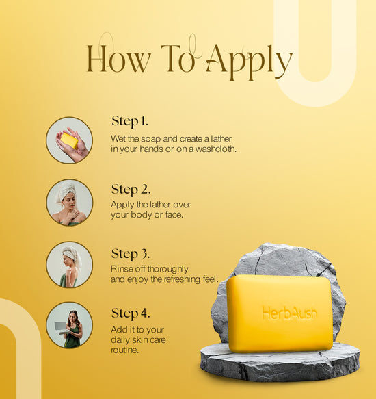 Mystic Boon Herbal Turmeric Shower Bar