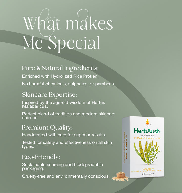Mystic Boon Herbal Rice Protein Shower Bar
