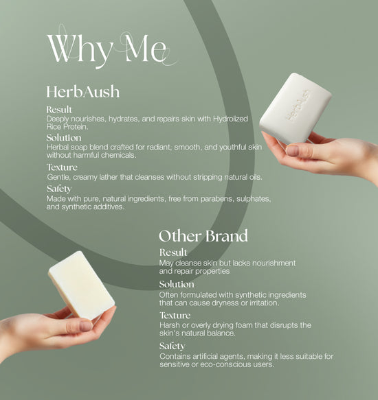 Mystic Boon Herbal Rice Protein Shower Bar