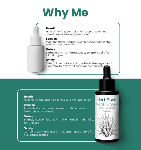 Aloe Shine Sheen Hair Serum